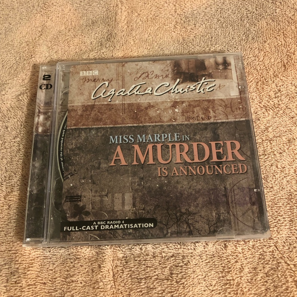 BBC Agatha Christie Miss Marple A Murder is Announced Audio Full Cast Drama